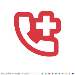 Sticker Icon - Vector file includes all colors