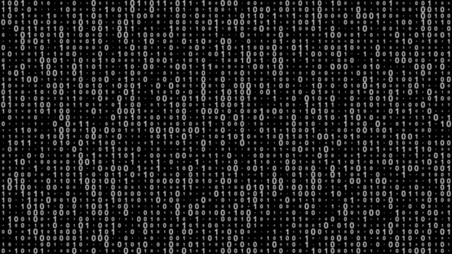 Binary data number 4k