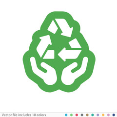 Sticker Icon - Vector file includes all colors