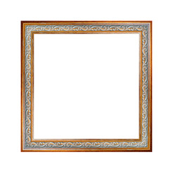 beautiful gallery-frame isolated on white background