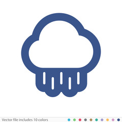 Sticker Icon - Vector file includes all colors