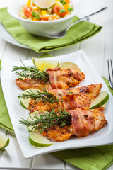 Chicken breast with herbs