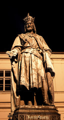 Prague Charles monument 02