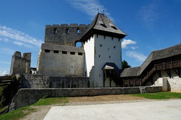 Fototapeta na wymiar Celje medieval castle in Slovenia