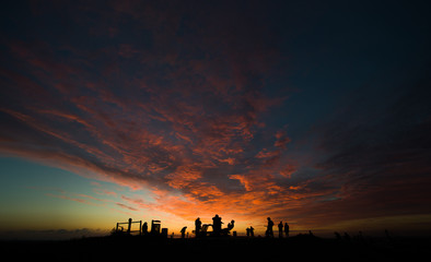 Silhouette Olympiaberg München
