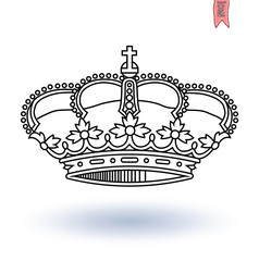 crown, vector.coat of arms