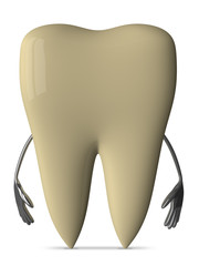 Yellow tooth character
