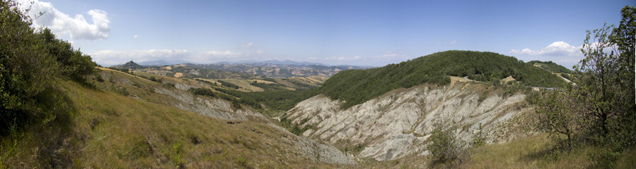 Campagna di Canossa, Panorama
