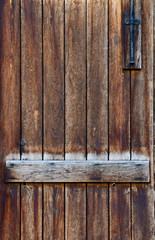 Antique wooden door background