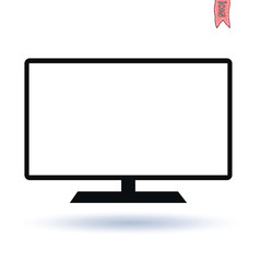 TV modern flat screen, lcd led widescreen.