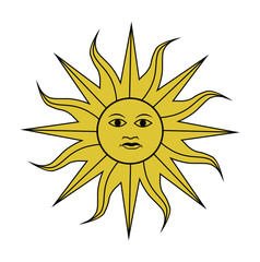 symbol of Uruguay, vector illustration