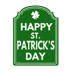 Happy St. Patrick's Day stamp