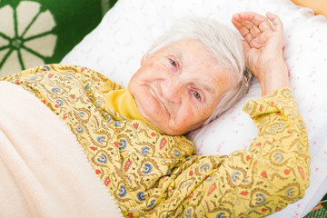 Elderly woman