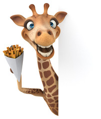 Fun giraffe © Julien Tromeur