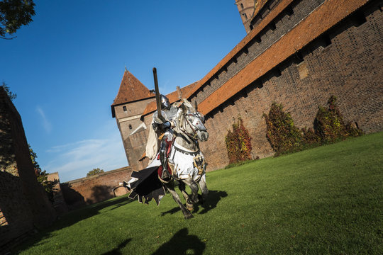 Teutonic Knight, Malbork. Poland