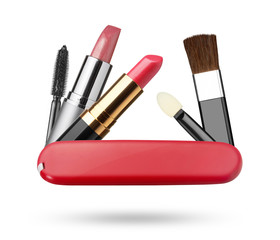 Obraz premium Set of make-up