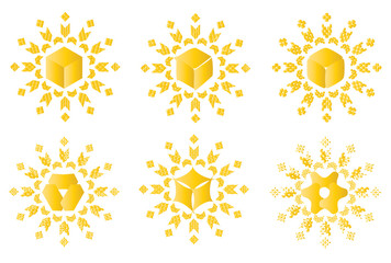 Sun weath abstract patterns