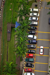 The Kuala Lumpur city skyline ..