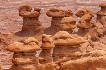 Watchers Hoodoos Goblin Valley State Park Utah
