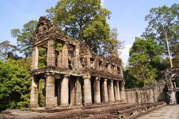 Naklejka premium 유적지이미지