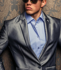 Fashion portrait of man in jacket