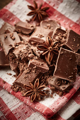 Chocolate with anise