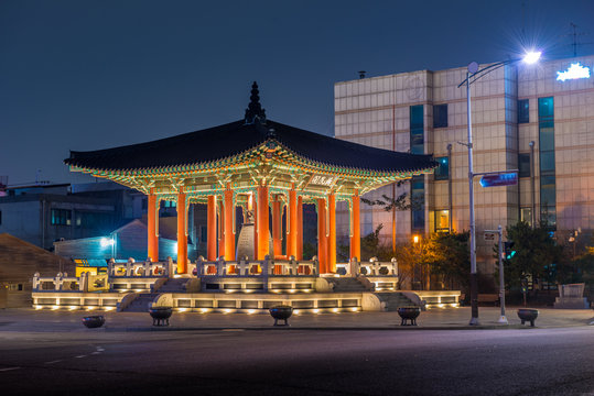 Bell Pavilion at Hwaseong Fortress