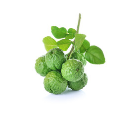 Fototapeta premium Bergamot fruit on white background