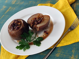 Запечённые груши.