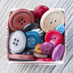 Set of vintage buttons