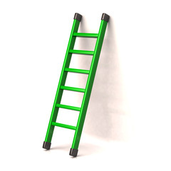 Green ladder to success