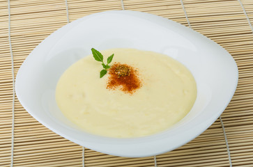 Cheese soup