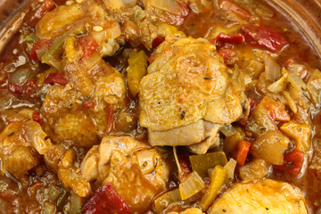 poulet basquaise