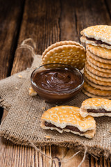 Chocolate Cream Cookies