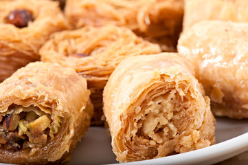 Eastern dessert baklawa