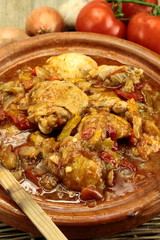 poulet basquaise