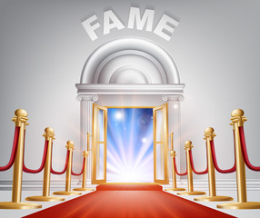 Fame Red Carpet Door