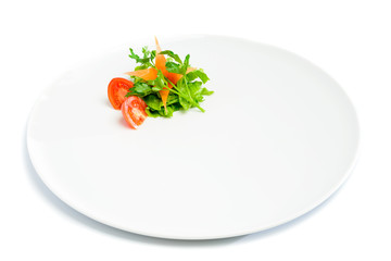 Side dish isolated on white