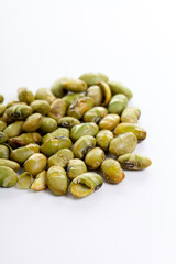dry roasted and salted edamame nuts, green nut