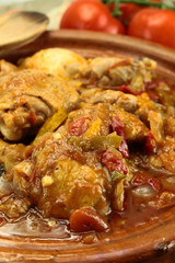 poulet basquaise