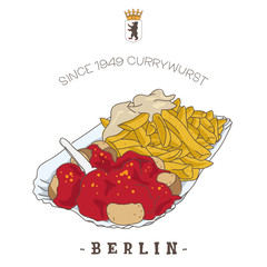 Currywurst, Berlin, Germany