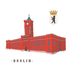 Rotes Rathaus, Berlin, Germany