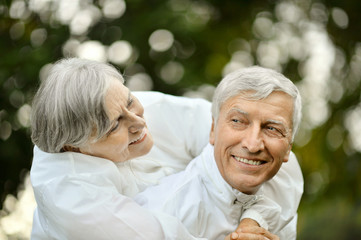 Beautiful Senior couple