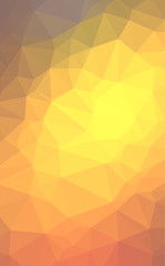 Low Poly geometric abstract backgroud for brochure layout