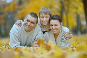 Nice happy family