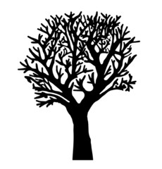 Obraz premium Arbre en hiver