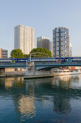 Modern buildings Paris