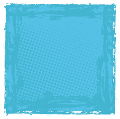 Grunge Strokes Halftone Banner