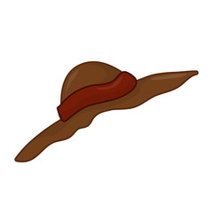 hat isolated illustration