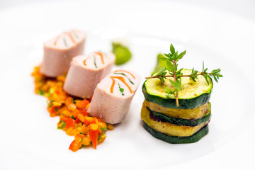 Delicious gourmet food